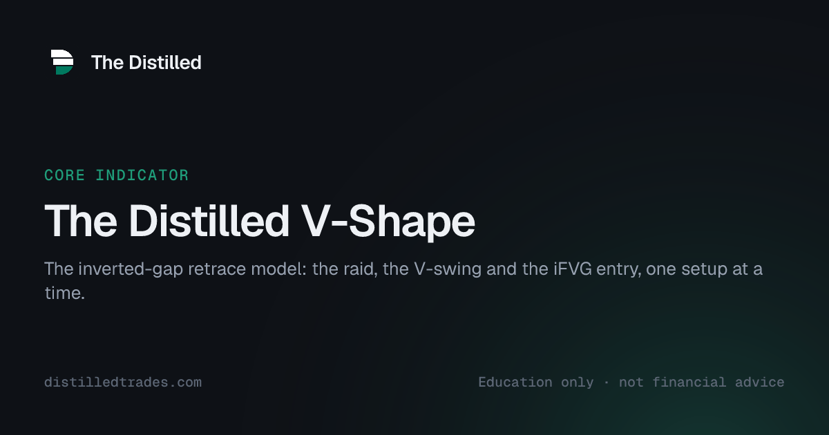 The Distilled V-Shape